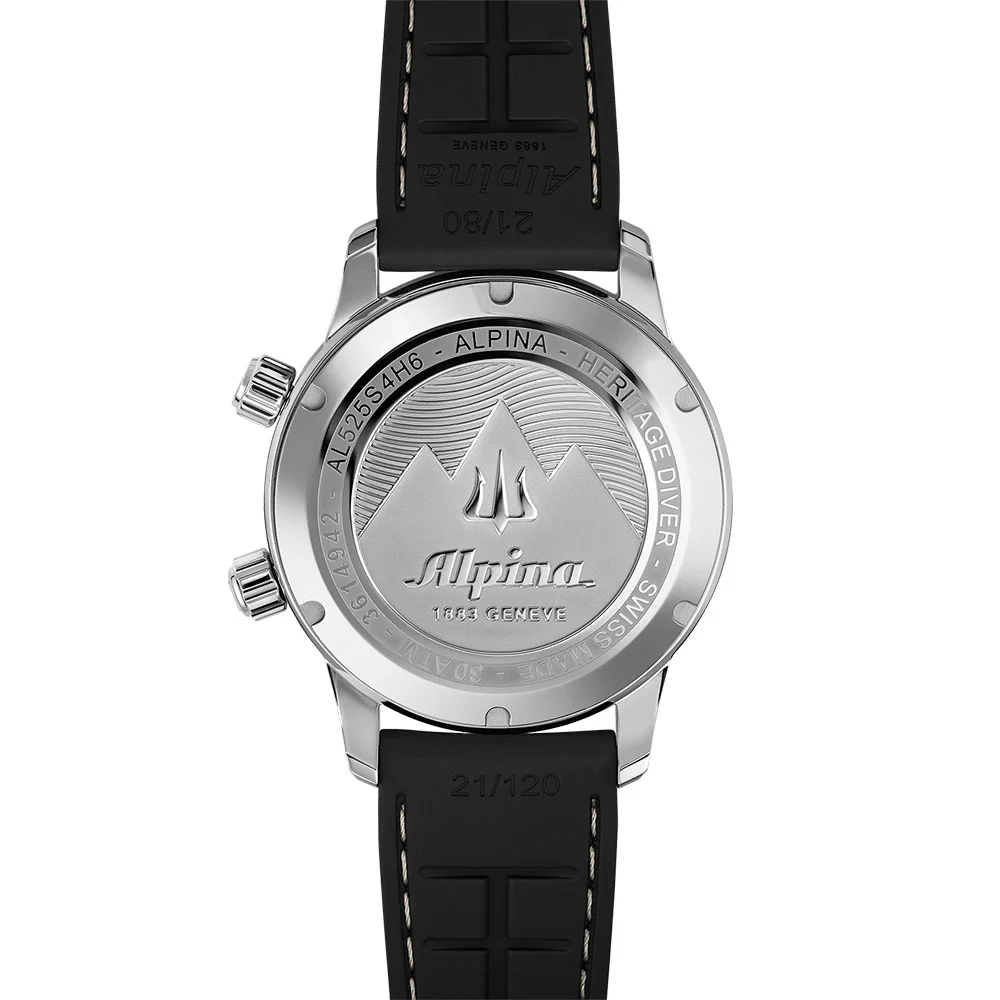 Alpina Men's AL-525S4H6 Heritage Seastrong Diver 300 Auto - Image 2