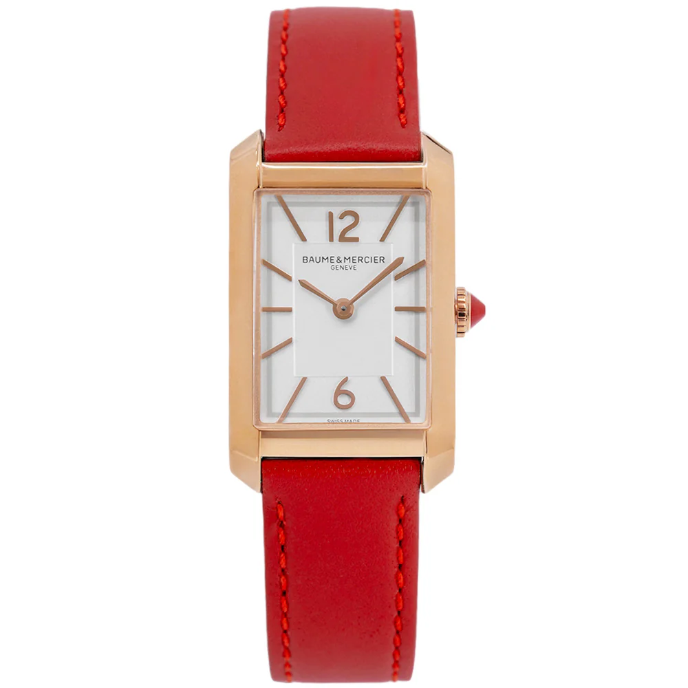 Baume & Mercier M0A10628 Hampton Pink Gold Titanium Quartz - Image 3