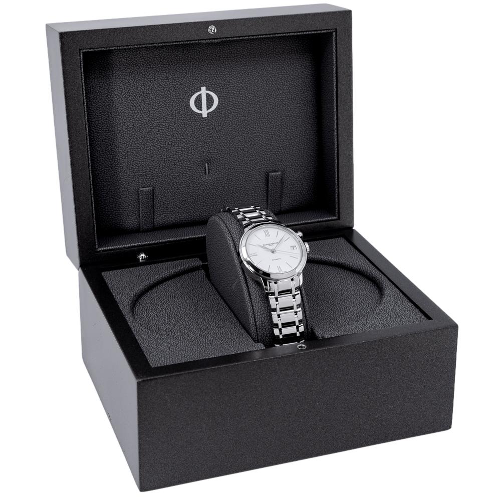 Baume&Mercier Ladies M0A10267 Classima Silver Dial Auto - Image 7