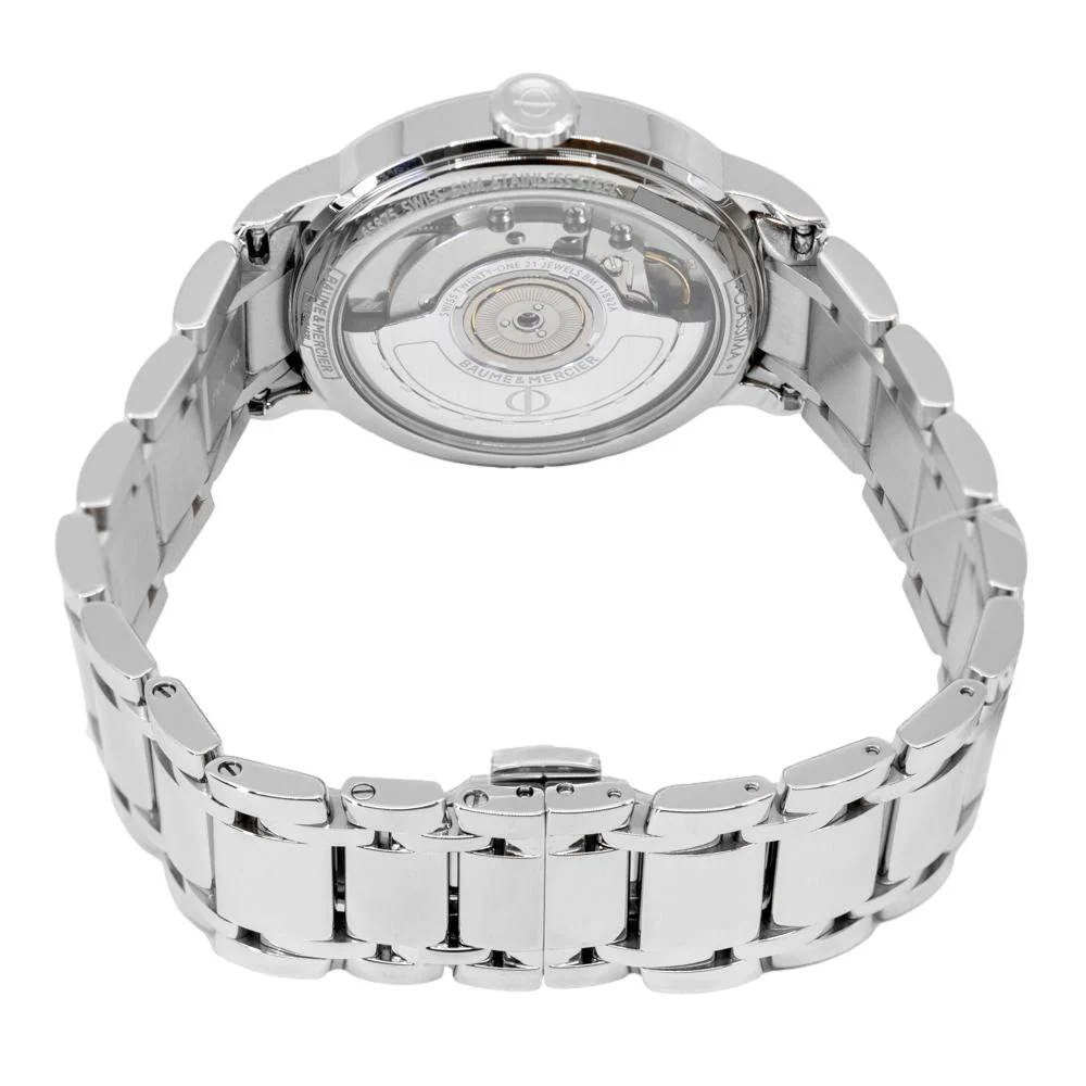 Baume&Mercier Ladies 10495 Classima White Dial Auto - Image 4
