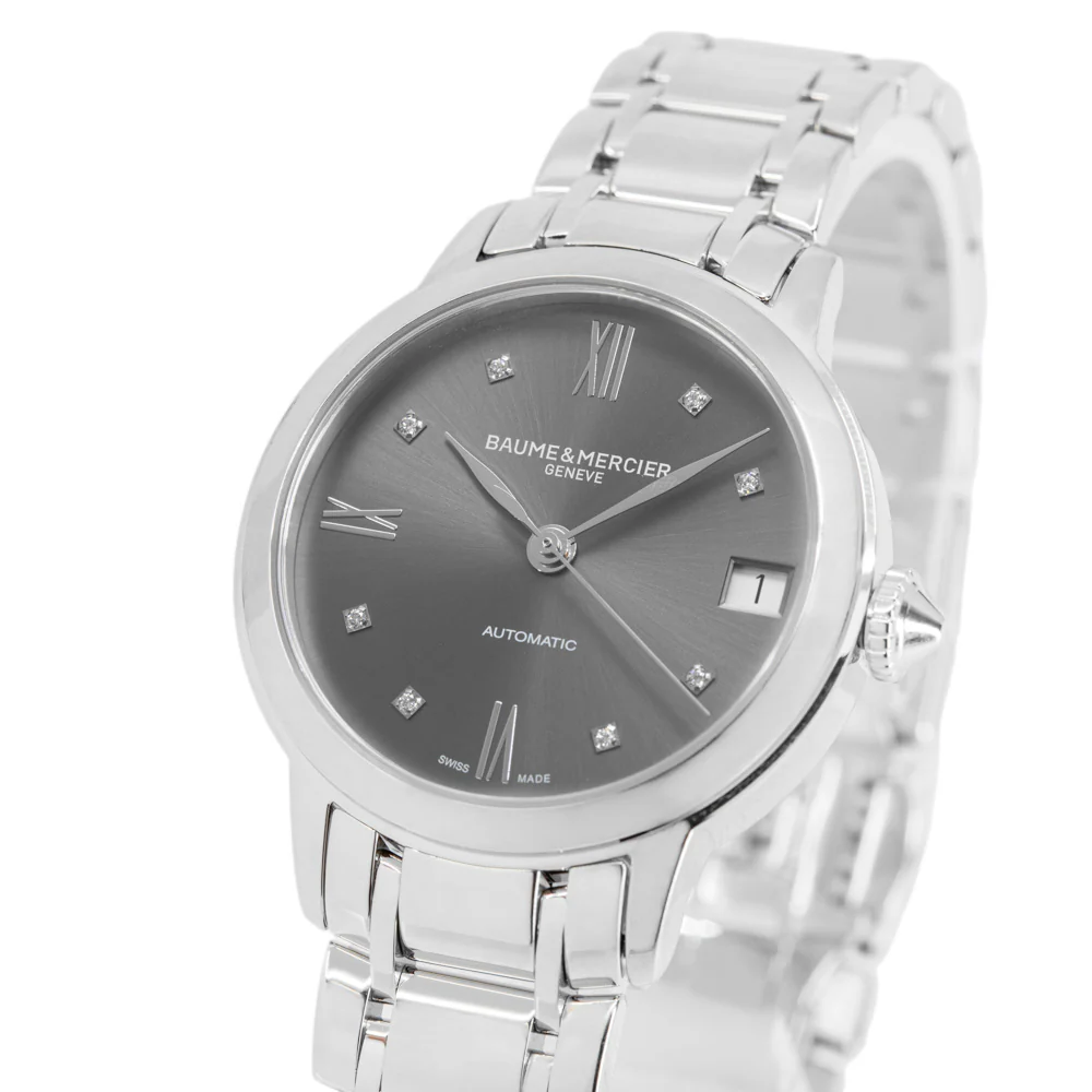 Baume&Mercier Ladies M0A10610 Classima Grey Dial Auto - Image 10