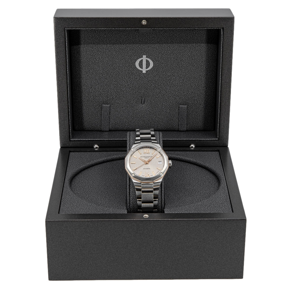 Baume & Mercier Ladies M0A10730 Riviera Automatic - Image 8