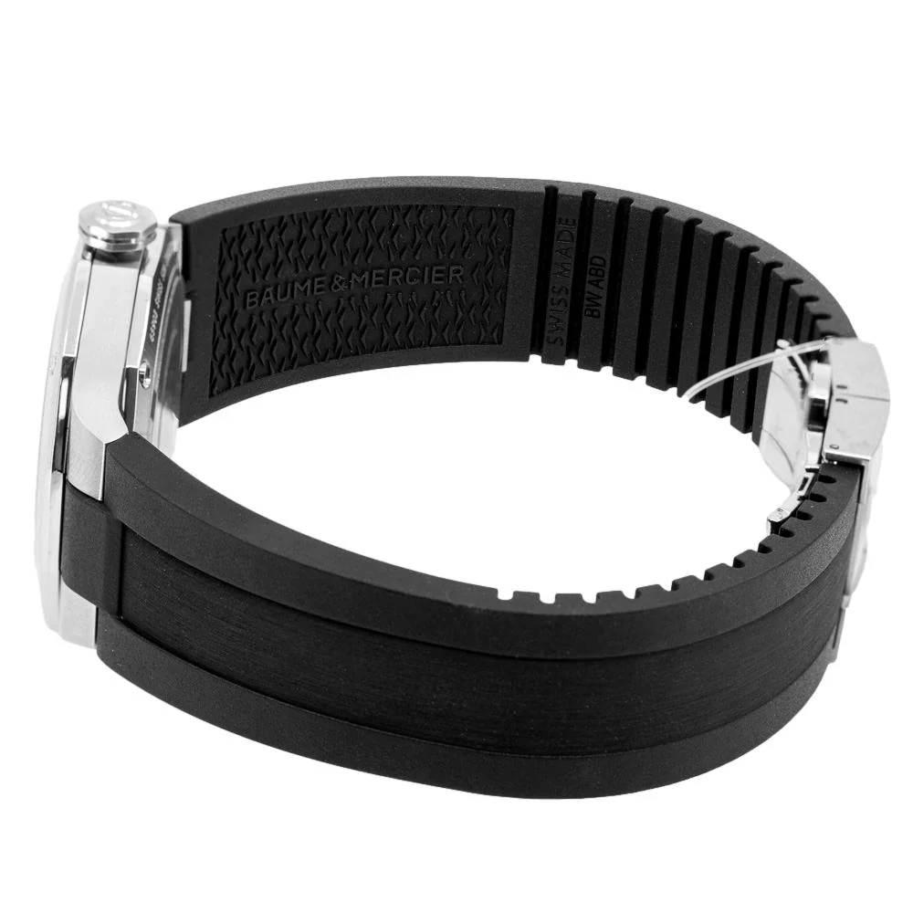 Baume & Mercier Ladies 10613 Riviera Black Dial Quartz - Image 3