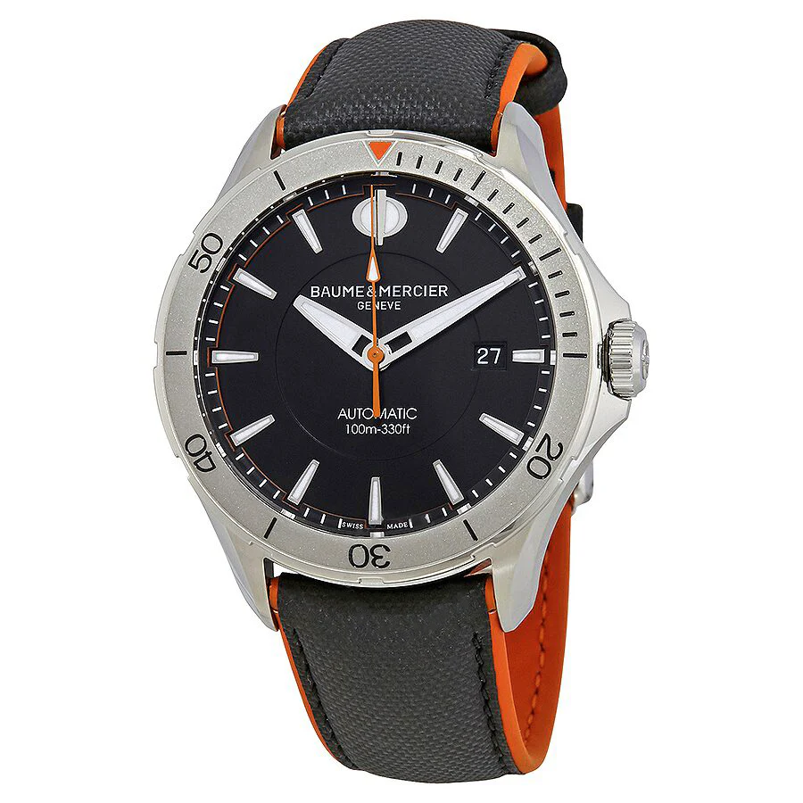 Baume & Mercier Men's 10338 Clifton Black Dial Auto