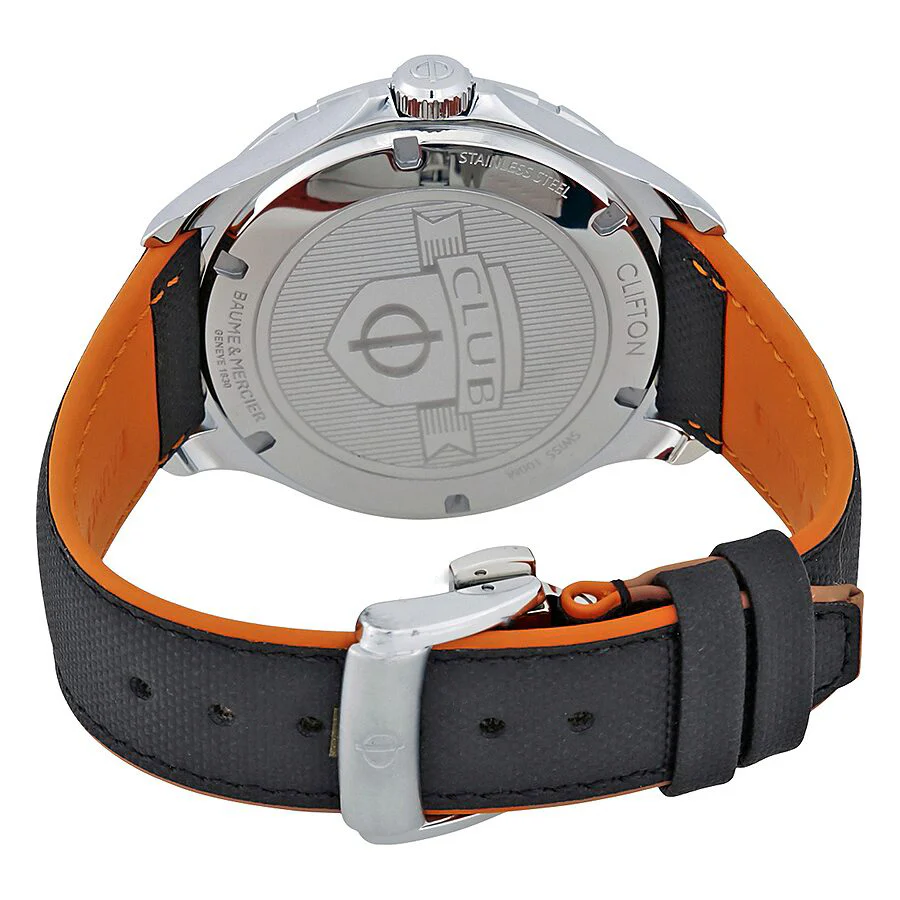 Baume & Mercier Men's 10338 Clifton Black Dial Auto - Image 3