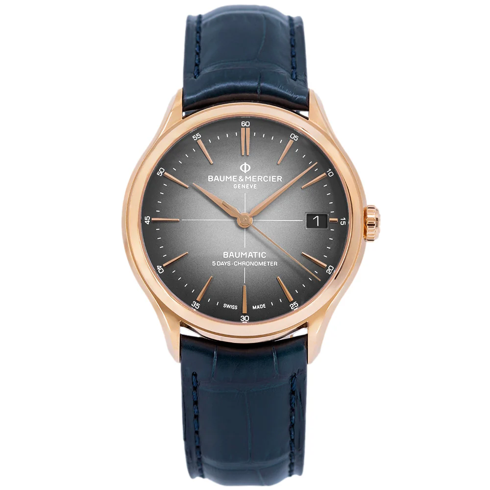 Baume & Mercier Men's M0A10584 Clifton Pink Gold Automatic - Image 3