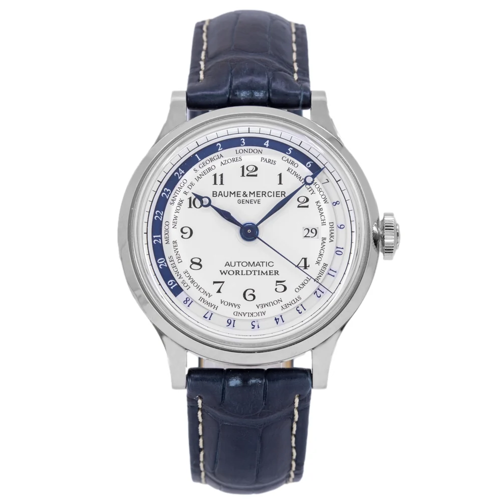 Baume & Mercier Men's M0A10106 Capeland Worldtimer 44mm Auto - Image 3