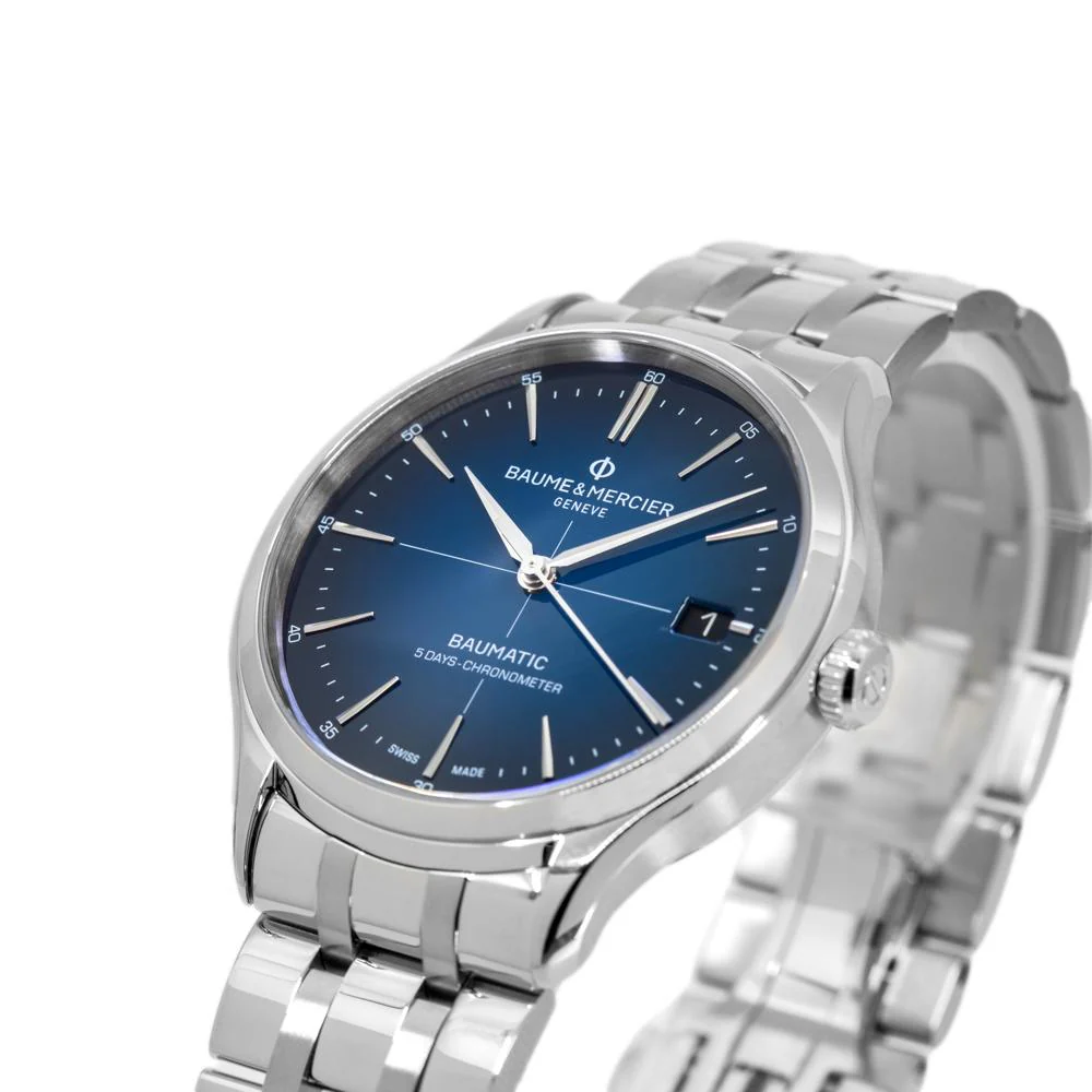 Baume&Mercier Men's M0A10468 Clifton COSC Date Watch - Image 9