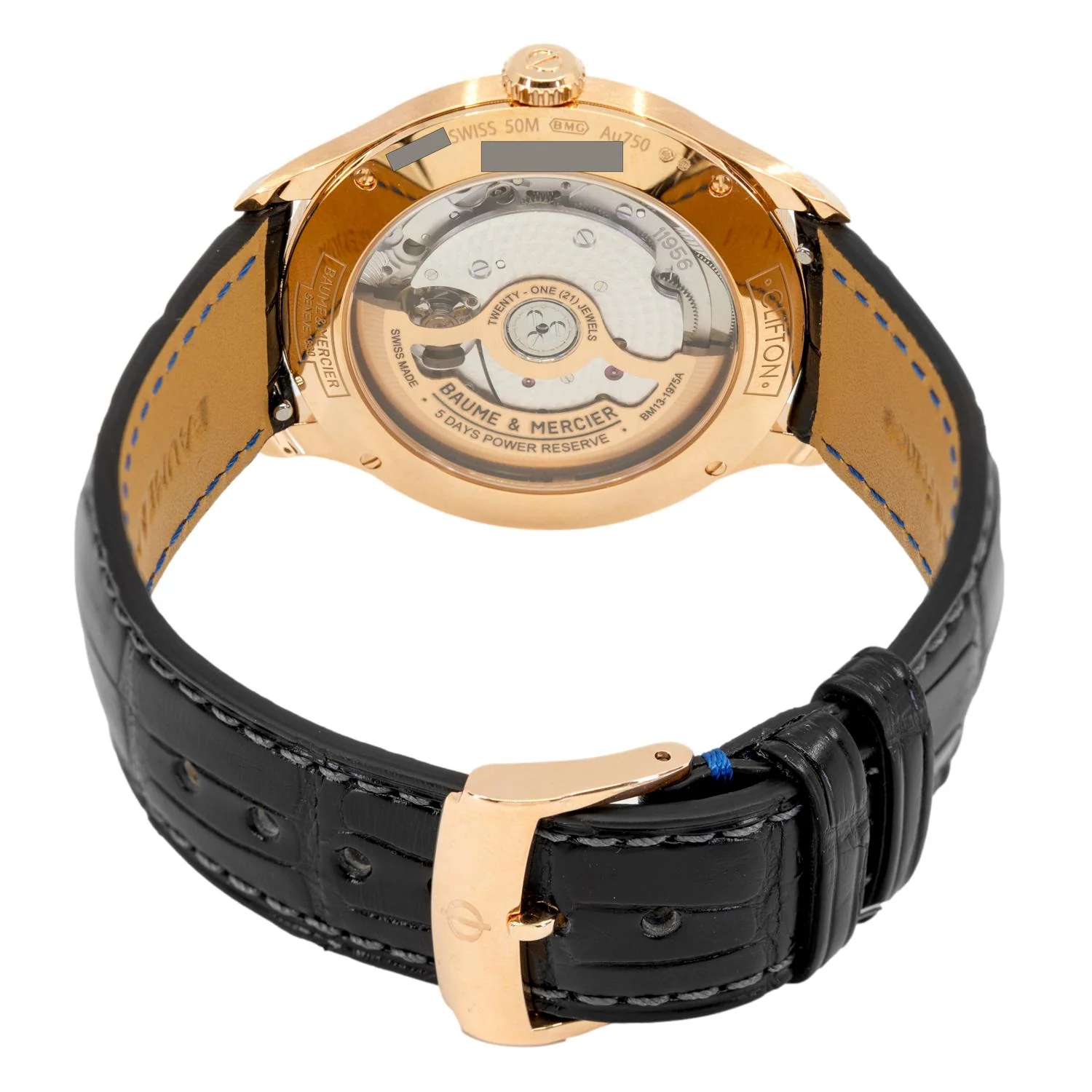 Baume&Mercier Men's M0A10469 Clifton COSC Auto Watch - Image 4