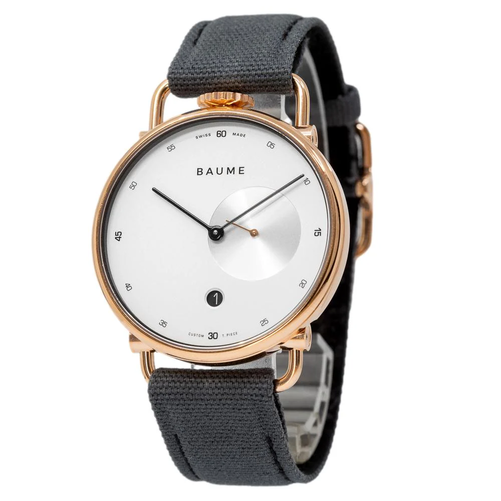 Baume & Mercier Men's M0A10600 Eco-Friendly Quartz Watch - Image 2