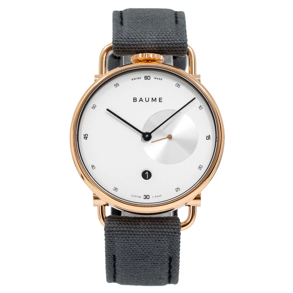 Baume & Mercier Men's M0A10600 Eco-Friendly Quartz Watch - Image 3