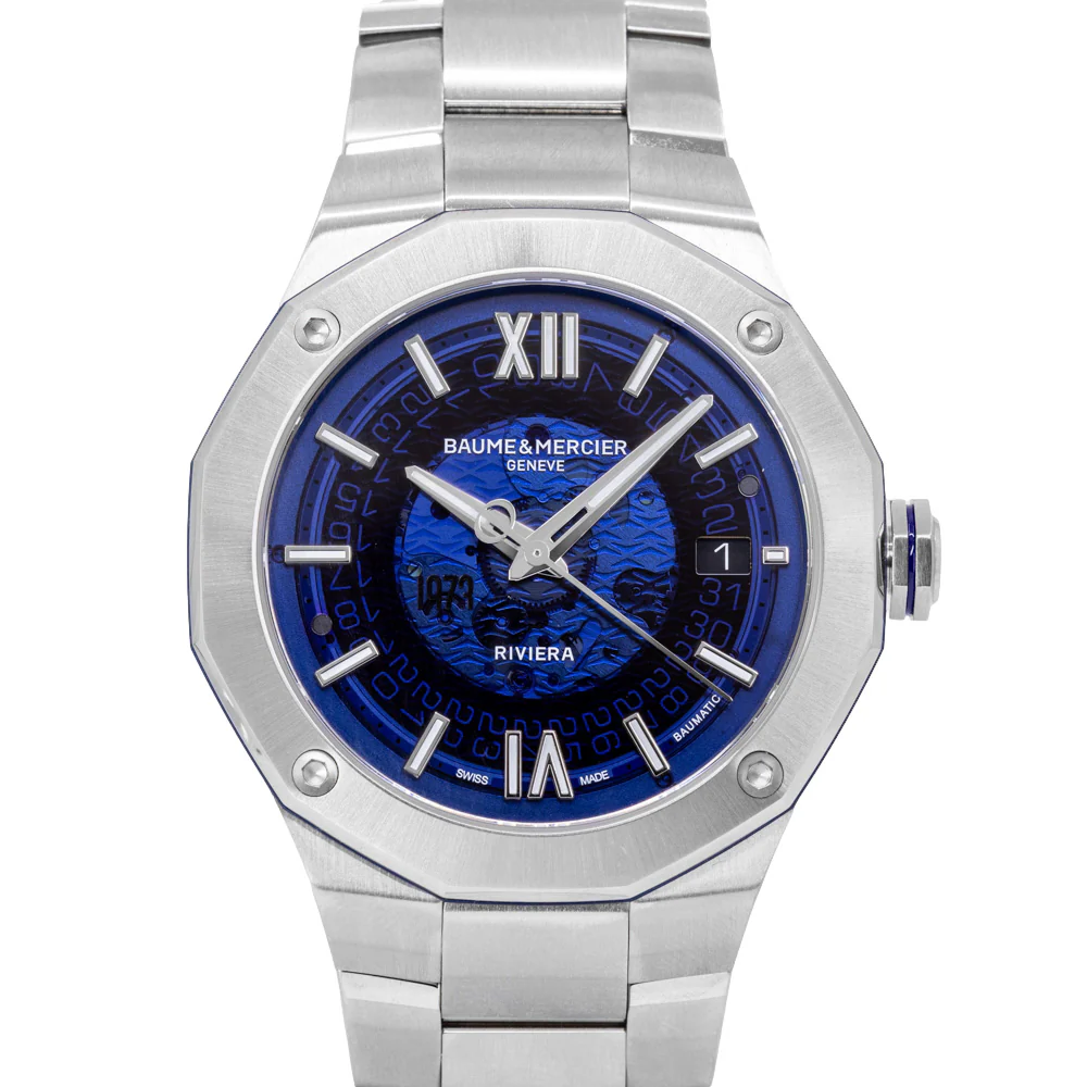 Baume & Mercier Men's M0A10749 Riviera 42mm Auto Ltd. Ed. - Image 2