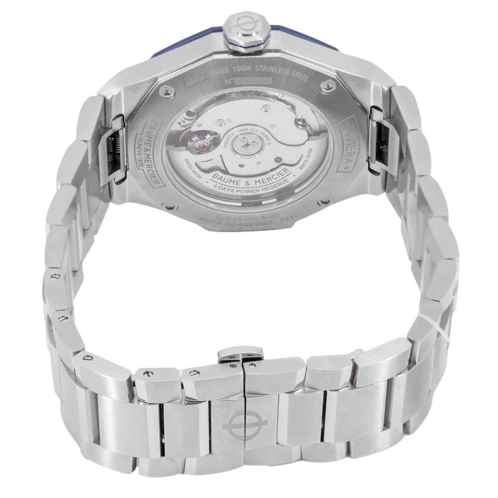 Baume & Mercier Men's M0A10749 Riviera 42mm Auto Ltd. Ed. - Image 5