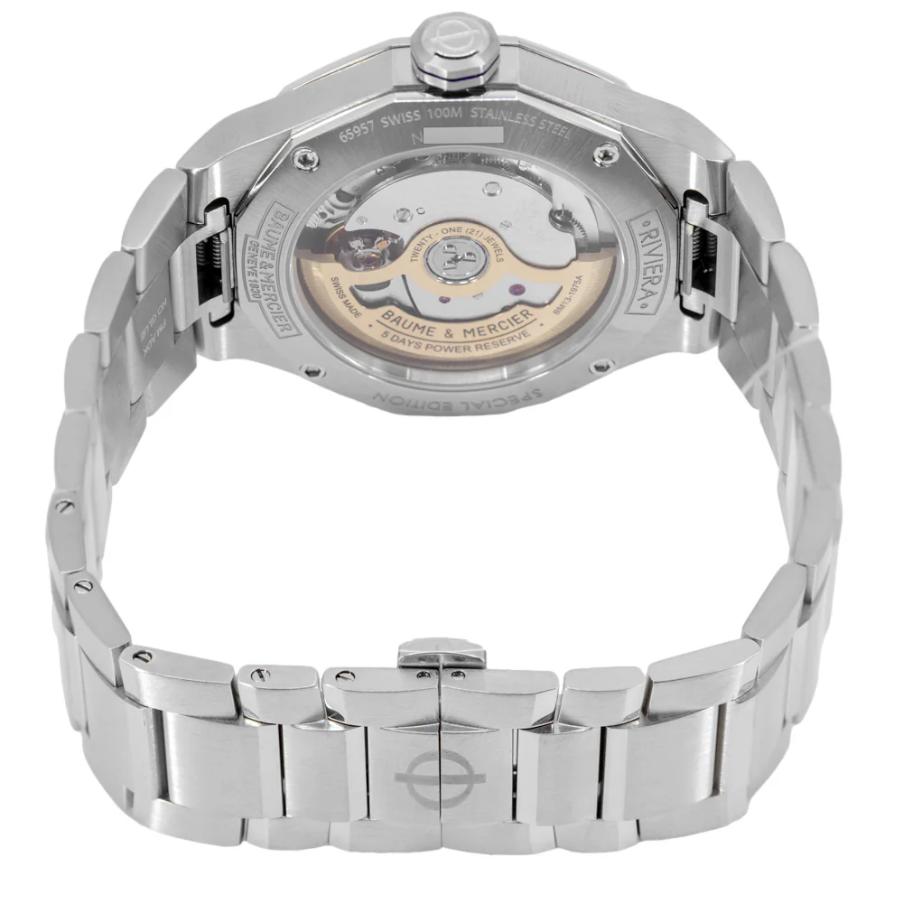 Baume & Mercier Men's M0A10822 Riviera 39mm Automatic - Image 5