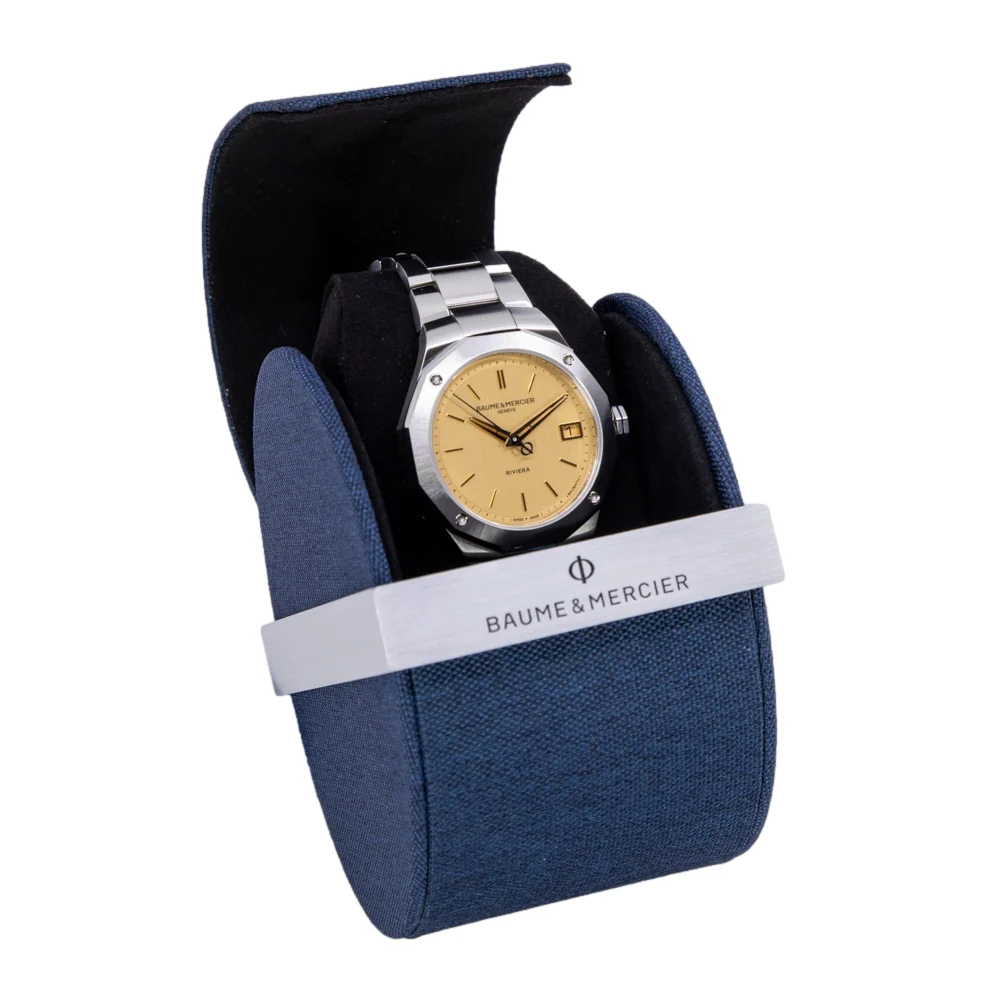 Baume & Mercier Men's M0A10822 Riviera 39mm Automatic - Image 9