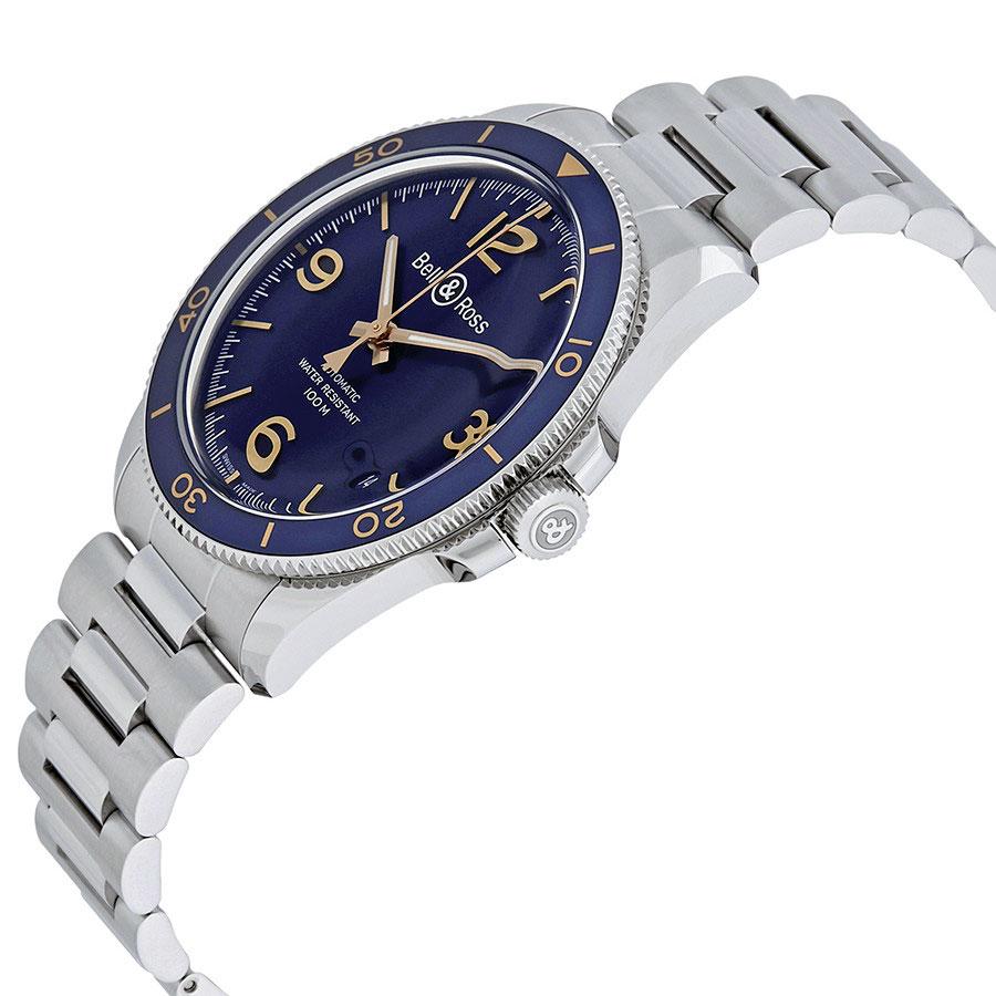 Bell&Ross Men's BR V2-94 Aeronavale Blue Dial Auto Watch - Image 2