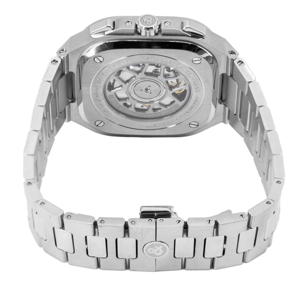 Bell&Ross Men's BR05C-BU-ST/SST BR 05 Chrono Blue Dial Watch - Image 5