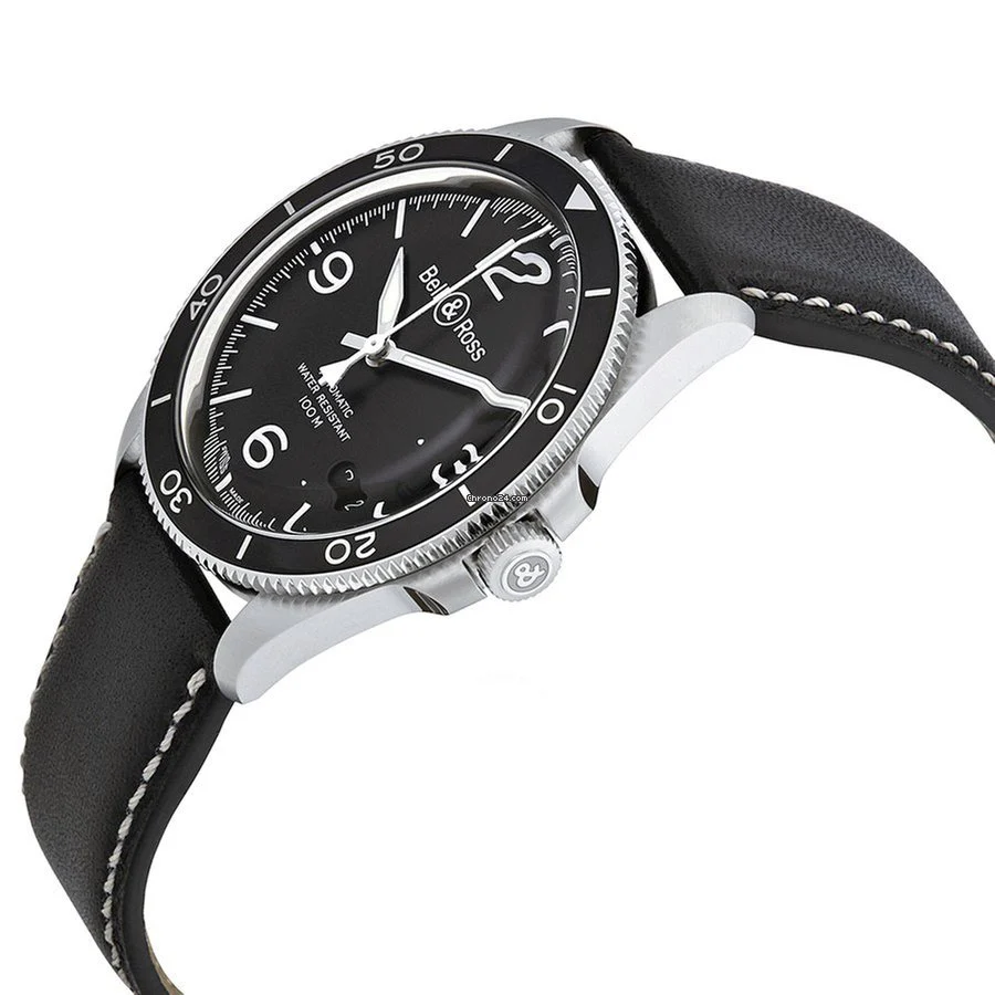 Bell & Ross Mens' BRV292-BL-ST/SCA BR V2-92 Watch - Image 3