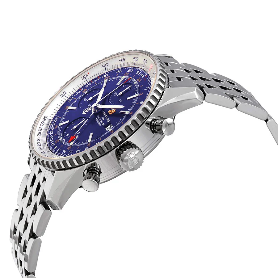 Breitling A24322121C2A1 Navitimer 1 Chrono Blue Dial Watch - Image 2
