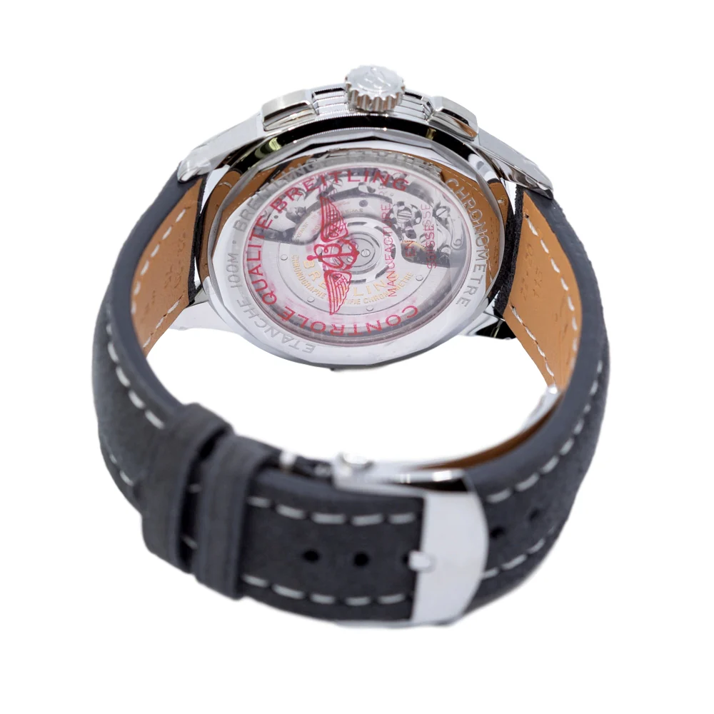 Breitling AB0118221B1X2 Premier Chronograph Grey Dial Watch - Image 4
