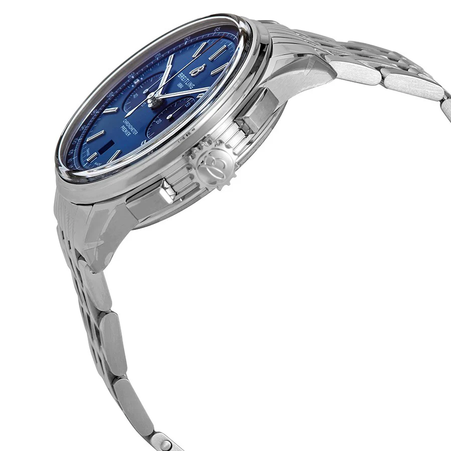 Breitling AB0118221C1A1 Premier Chronograph Blue Dial Watch - Image 2
