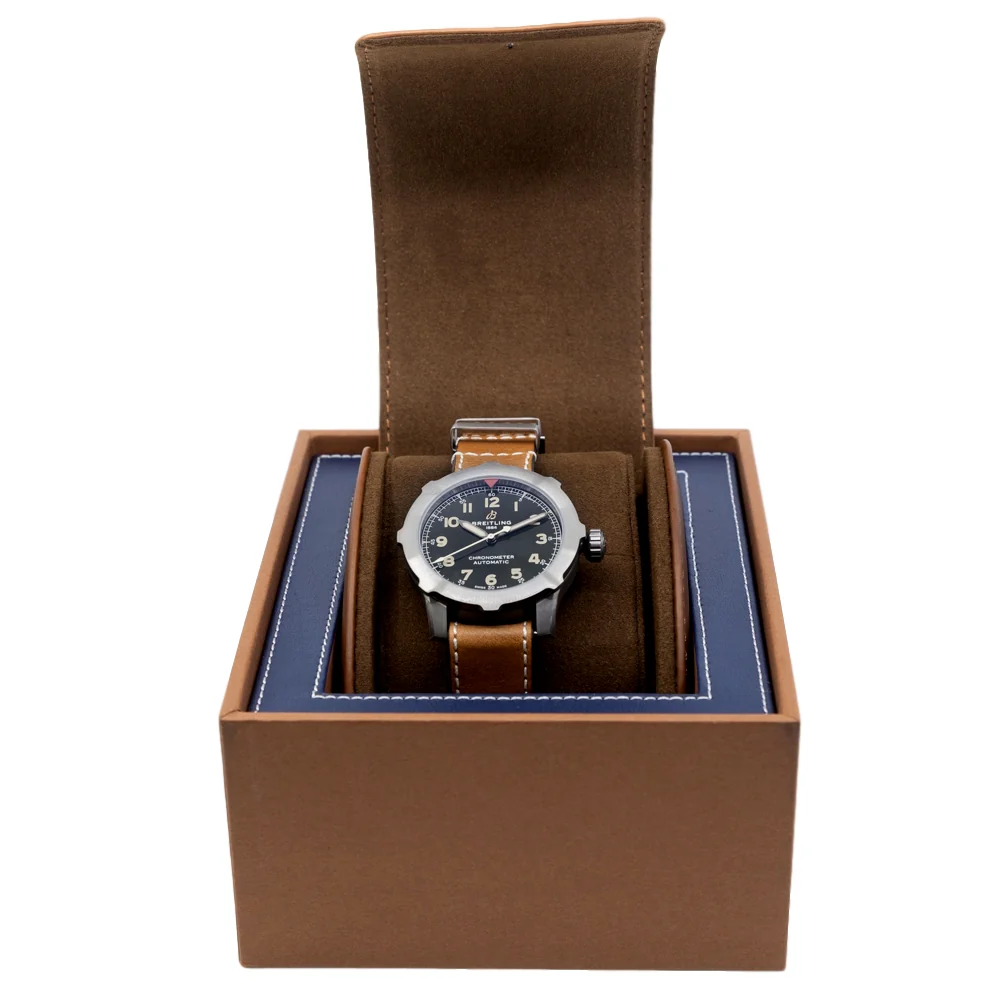 Breitling EB2040101L1X1 Navitimer Super 8 Green Dial Watch - Image 5