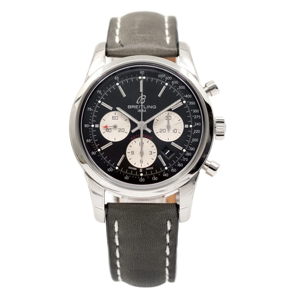 Breitling Men's AB015212BF26435 Transocean Chrono Watch - Image 2