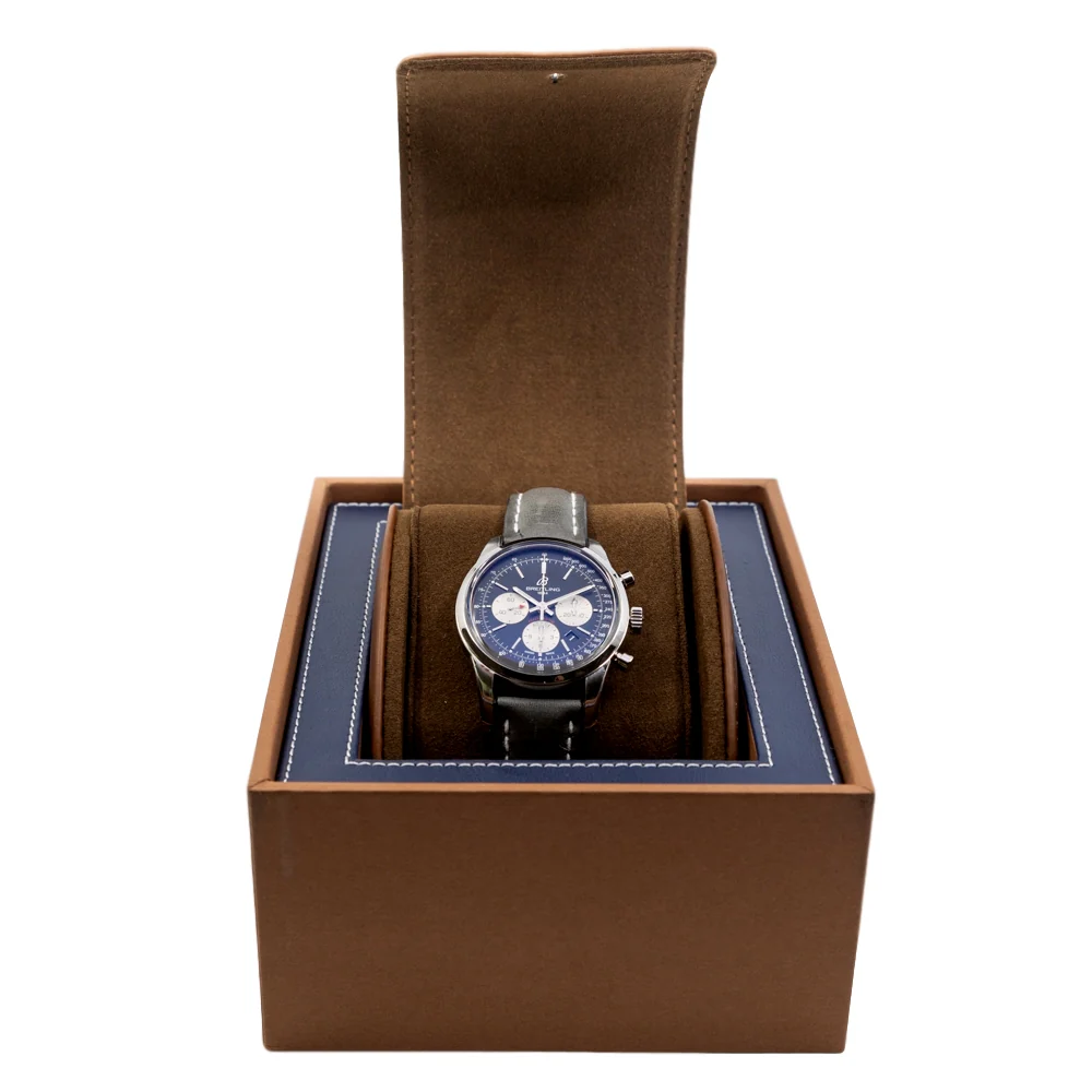 Breitling Men's AB015212BF26435 Transocean Chrono Watch - Image 5