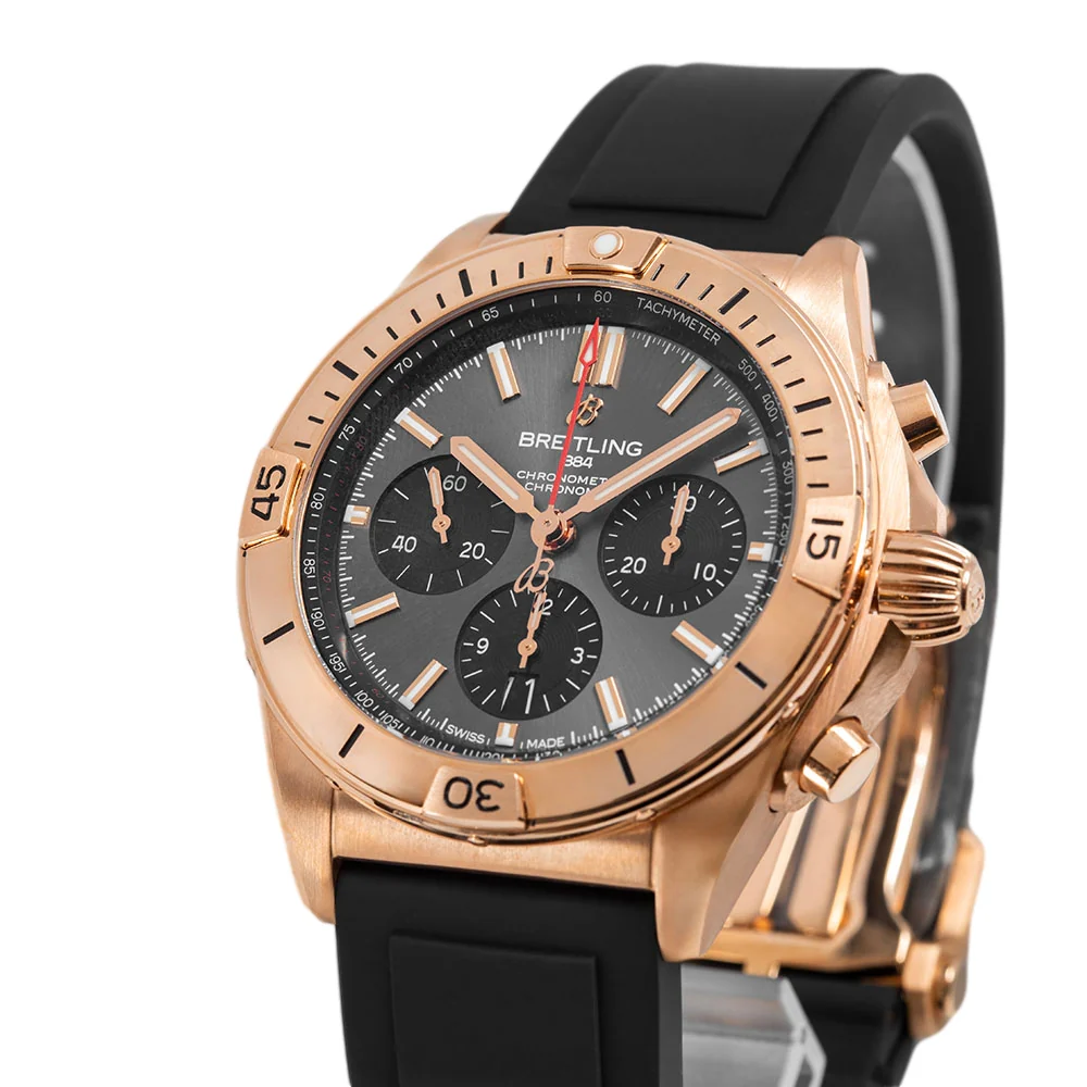 Breitling RB0134101B1S1 Chronomat B01 42mm Red Gold Auto - Image 10