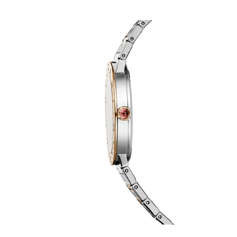 Bulgari Ladies 103067 Bvlgari Rose Gold 18kt Bezel Diamonds - Image 3