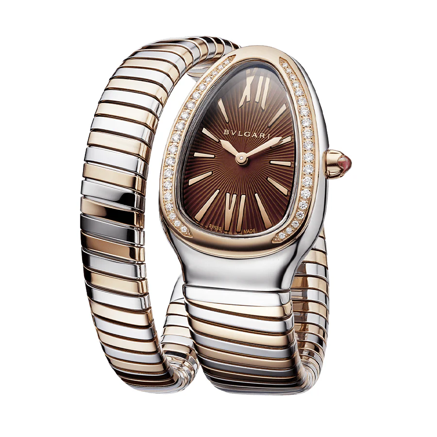 Bulgari Ladies 103071 Serpenti Tubogas Diamonds Watch