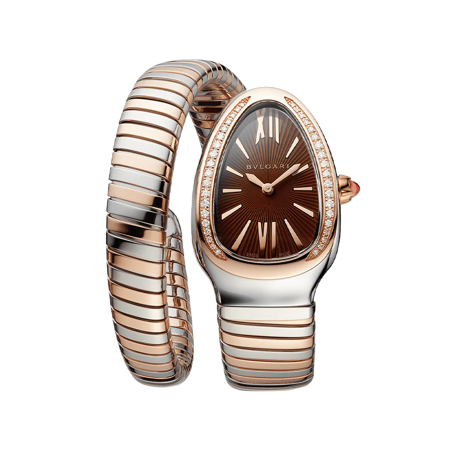 Bulgari Ladies 103071 Serpenti Tubogas Diamonds Watch - Image 2