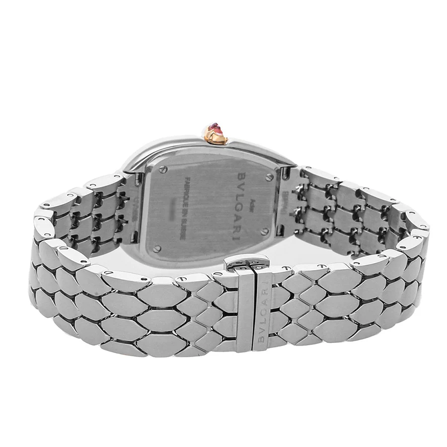 Bulgari Ladies 103144 Serpenti Seduttori Silver Dial Watch - Image 4