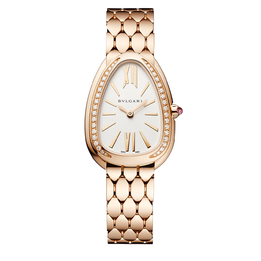 Bulova Ladies 103146 Serpenti Seducers Rose Gold Watch - Image 2