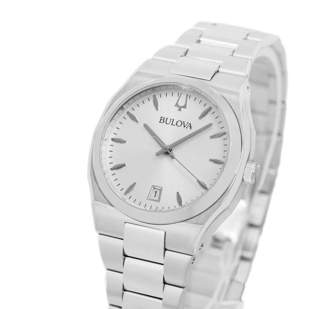 Bulova Ladies 96M156 Surveyor Silver Dial Watch - Image 10