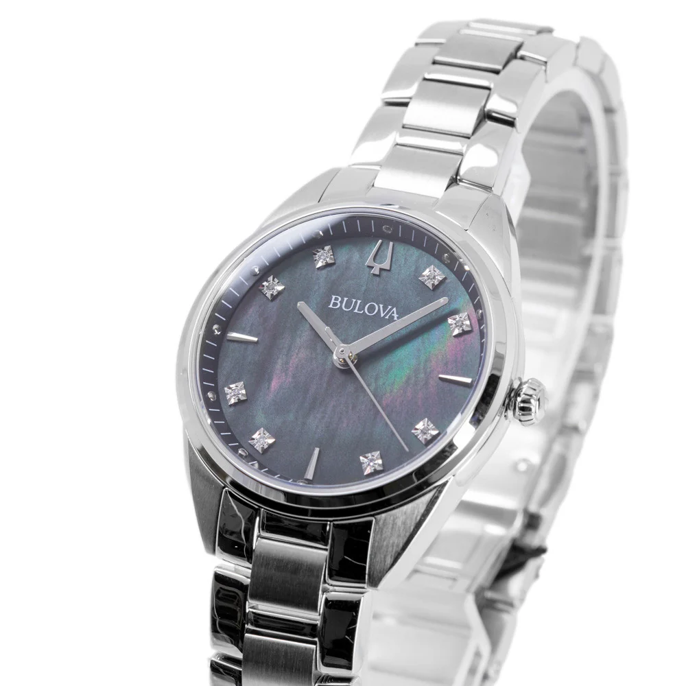 Bulova Ladies 96P198 Sutton Diamond Watch - Image 4
