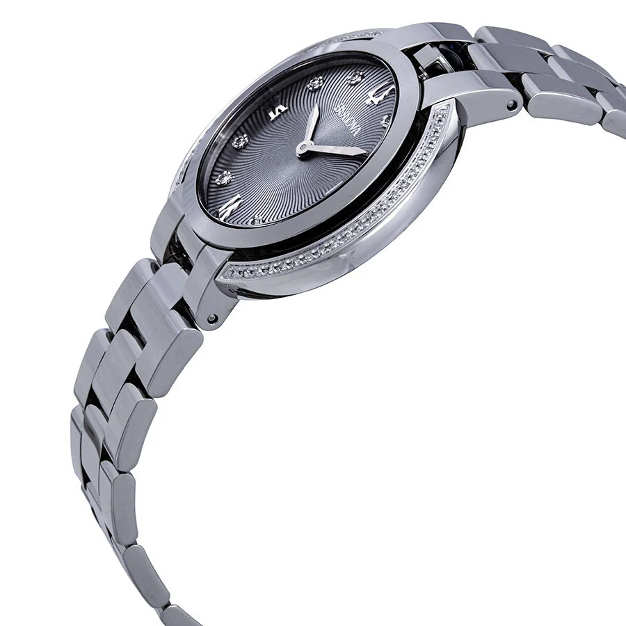 Bulova Ladies 96R219 Rubaiyat Diamond Watch - Image 2