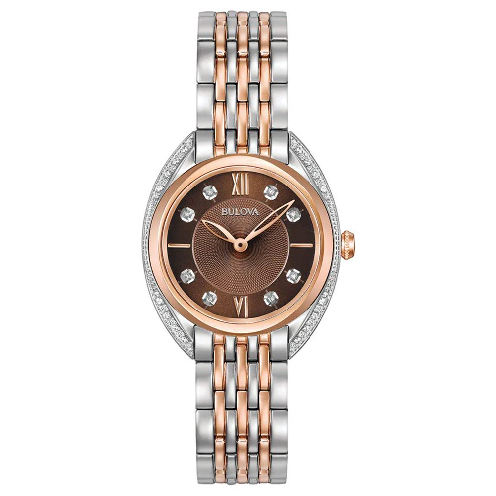 Bulova Ladies 98R230 Curv Diamonds Quartz - Image 4