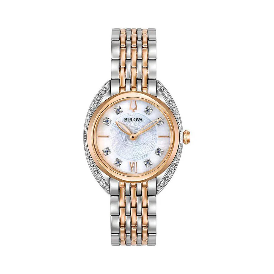 Bulova Ladies 98R270 MoP Dial with Diamonds Watch