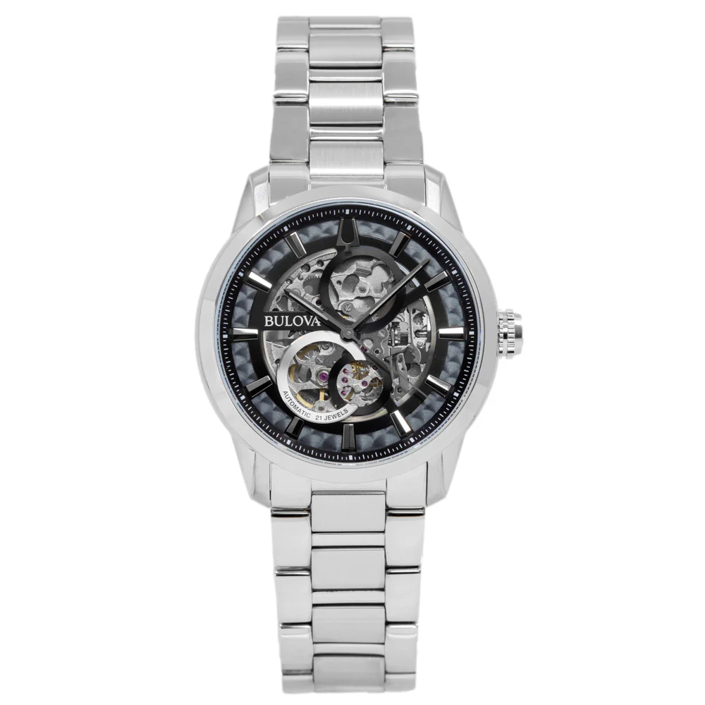 Bulova Men's 96A208 Sutton Skeleton Mechanical - Image 3