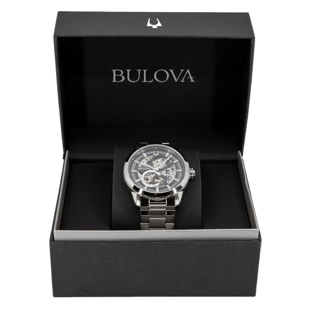Bulova Men's 96A208 Sutton Skeleton Mechanical - Image 8