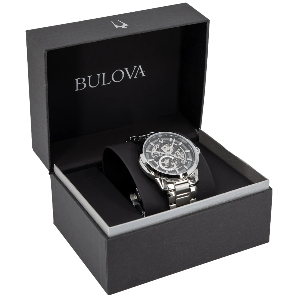 Bulova Men's 96A208 Sutton Skeleton Mechanical - Image 9