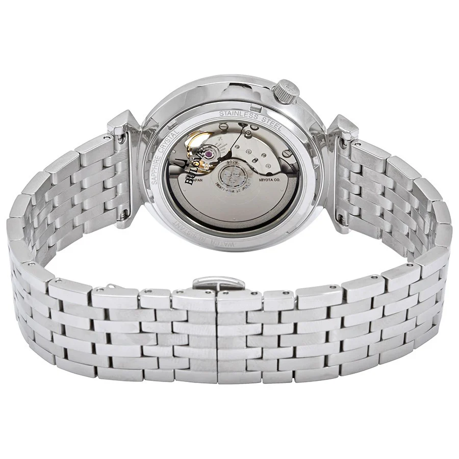 Bulova Men's 96A235 Classic Silver Dial Watch - Image 3