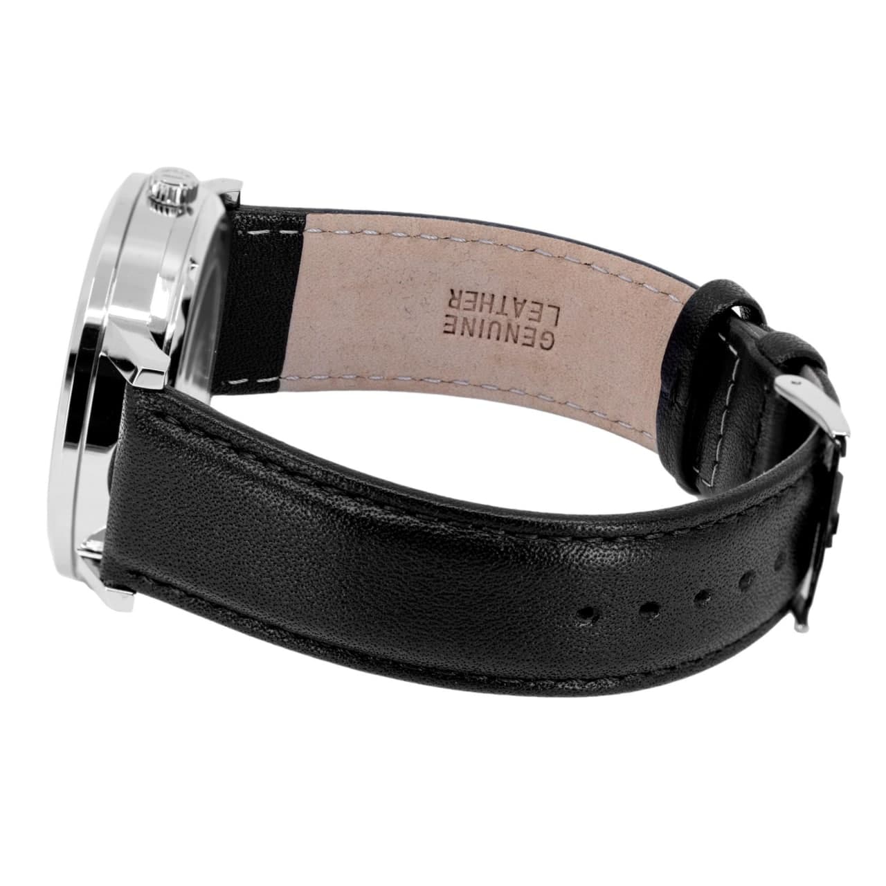 Bulova Men's 96A237 Clipper Open Balance Silver Dial Watch - Image 3