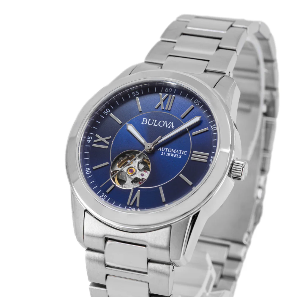 Bulova Men's 96A281 Classic Open Heart 42mm Automatic - Image 10