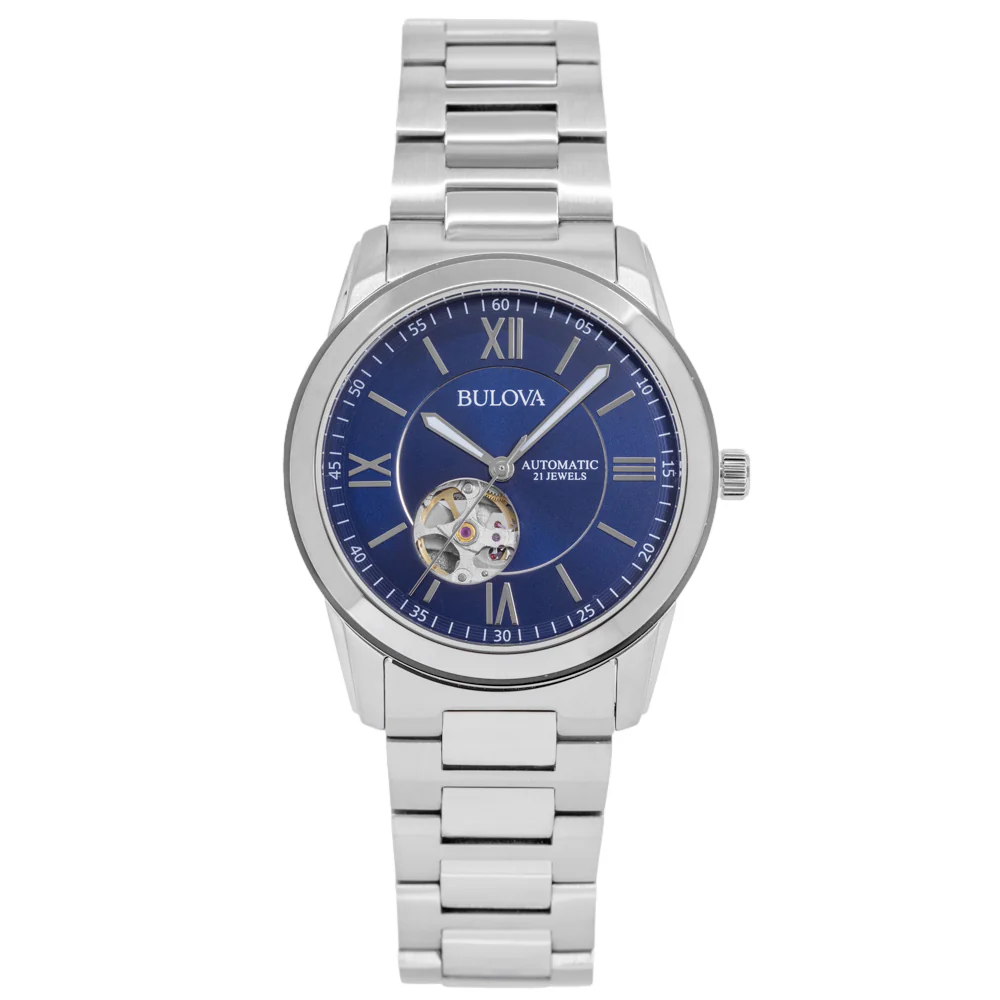Bulova Men's 96A281 Classic Open Heart 42mm Automatic - Image 3