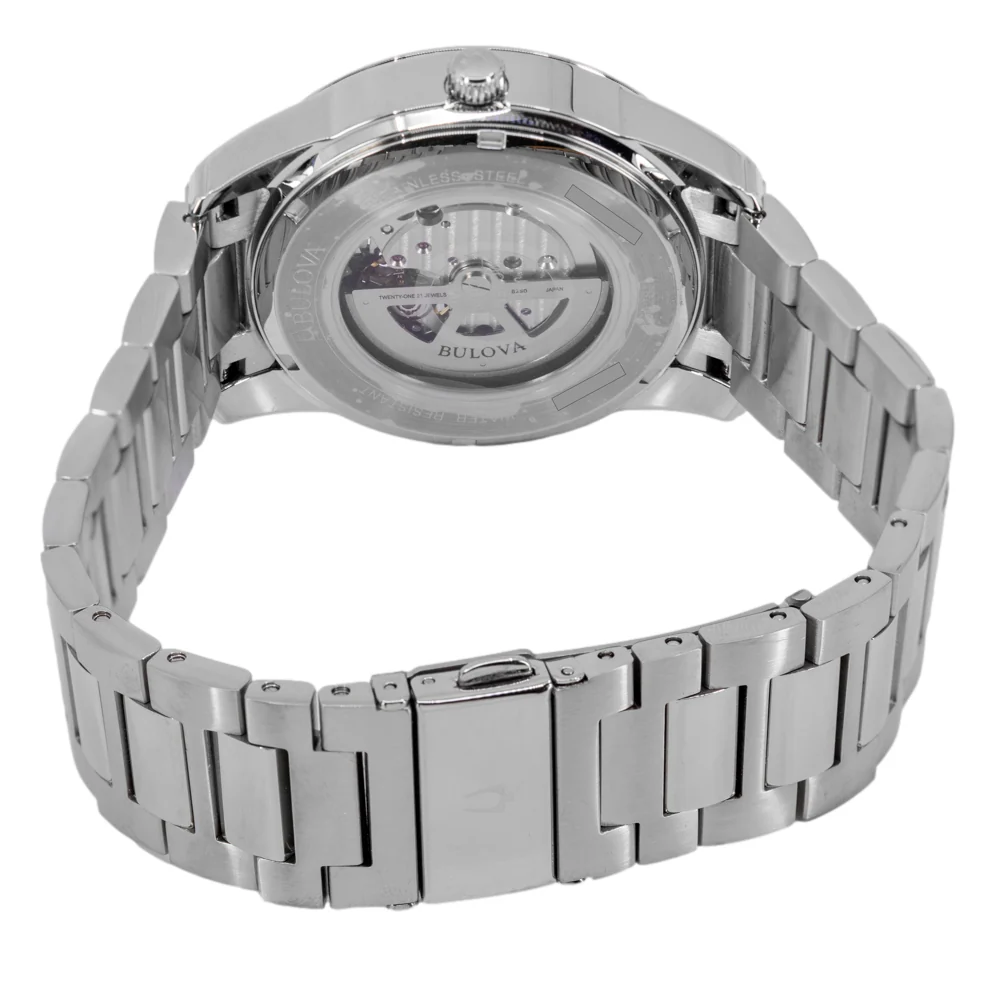 Bulova Men's 96A281 Classic Open Heart 42mm Automatic - Image 5