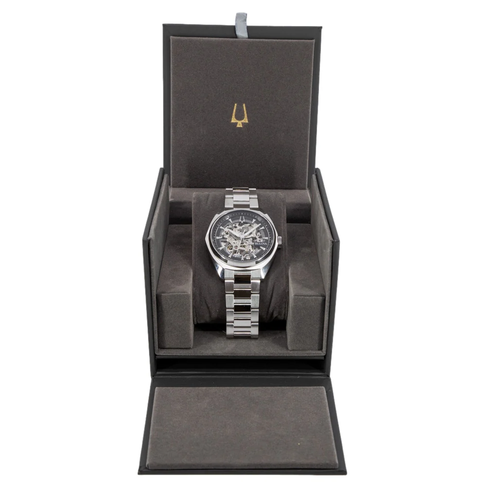 Bulova Men's 96A293 Surveyor Automatic Skeleton - Image 8