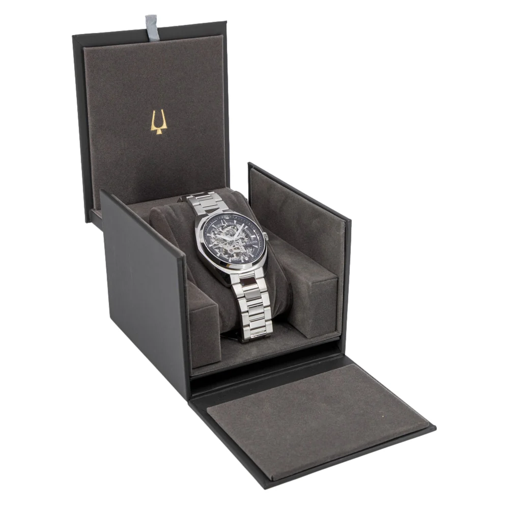 Bulova Men's 96A293 Surveyor Automatic Skeleton - Image 9