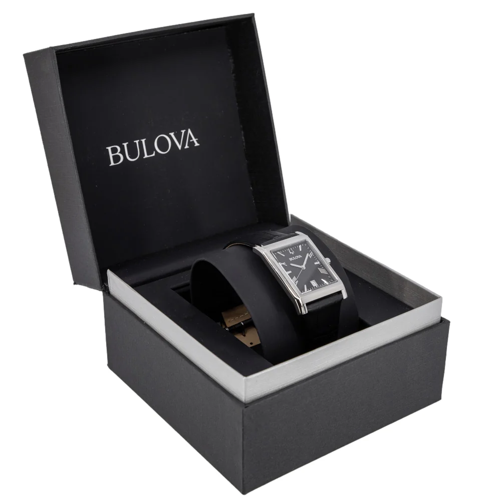 Bulova Men's 96B445 Classic Rectangle Quartz - Image 9